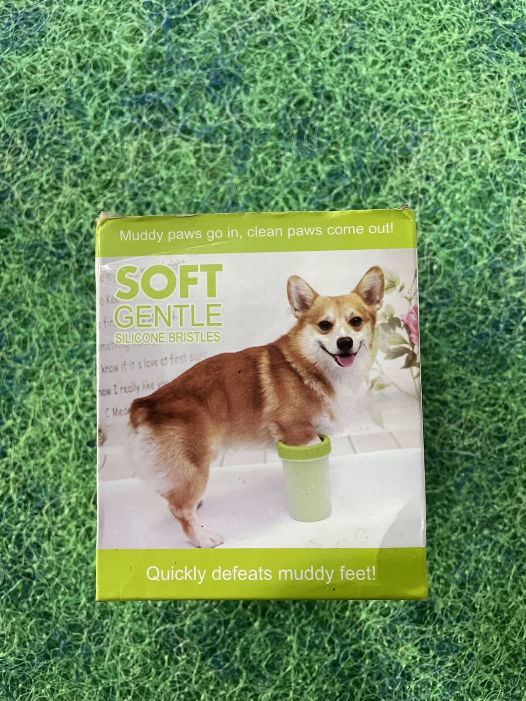Soft Gentle Silicone Bristles Pet Paw Cleaner